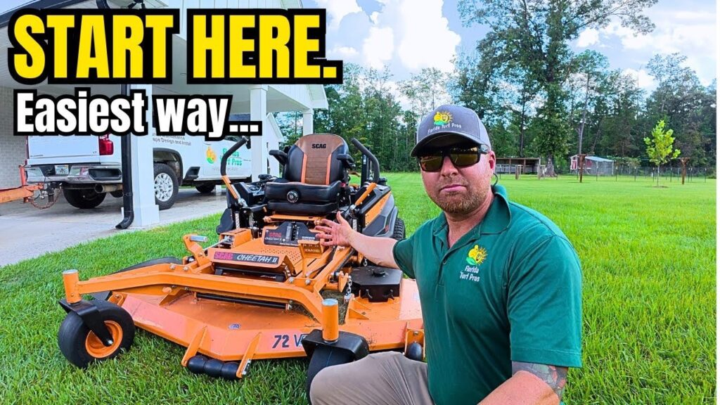 The Absolute Simplest Way to Start a Lawn Business This Year ualawncare thats a green yard