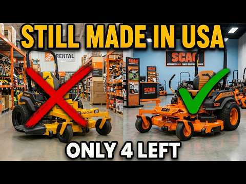 The Only 4 Mower Brands Still Fully Made in AMERICA (Not John Deere or Toro) ualawncare thats a green yard